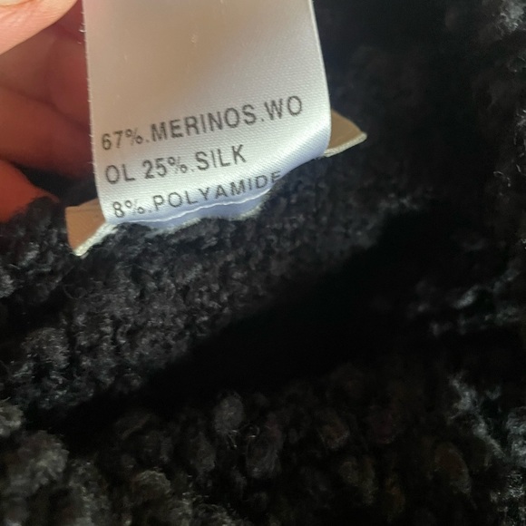 Chloe Black Textured Sweater - Picture 6 of 6